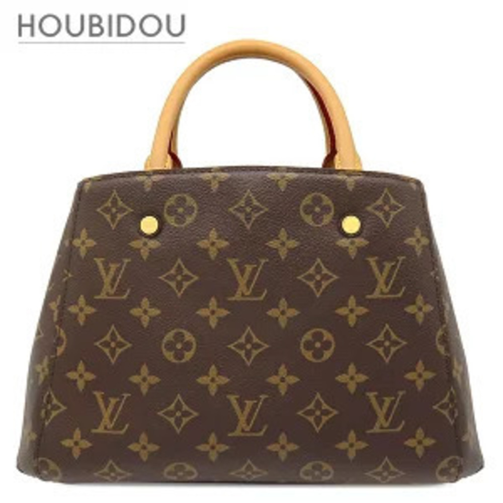 Louis Vuitton bag Montaigne Monogram canvas Brown Shoulder handbag